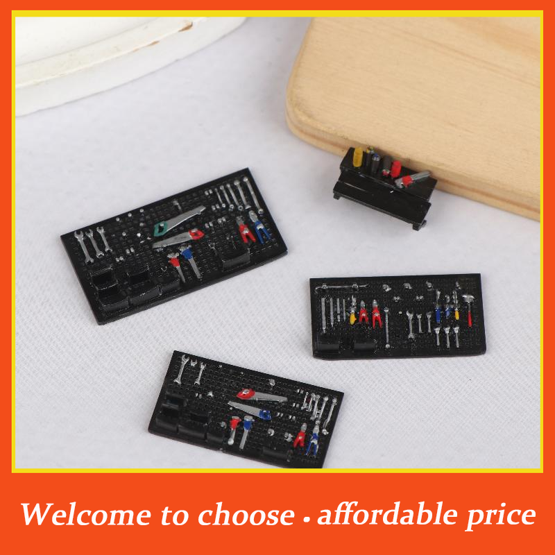 Workshop Tools Toy - TH 1/2Pcs 1/64 Diorama Car Repair