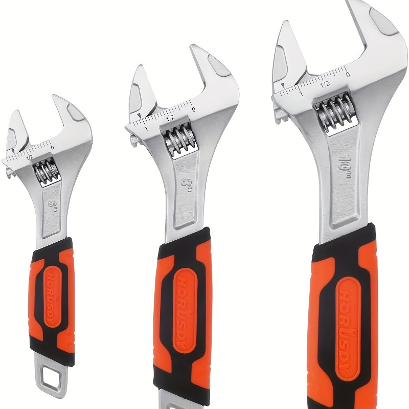 Design Tools Workshop - 3Pcs Adjustable Wrench Set - 6