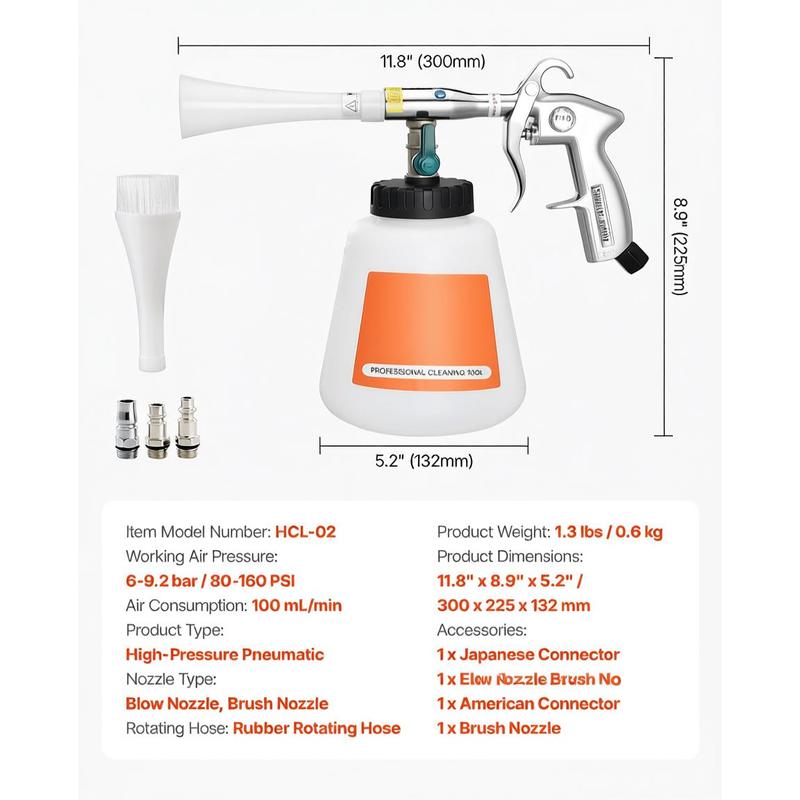 Vortex Interior Cleaner 1L Bot - Design Tools Workshop avis et prix
