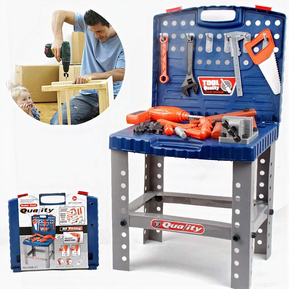 Kids Toy Tool Workbench with R - Tools Workshop For Kids avis et prix