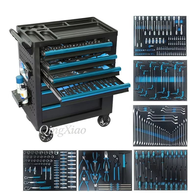 Durable Blue Iron Tool Cabinet - Workshop Tools Organizing avis et prix