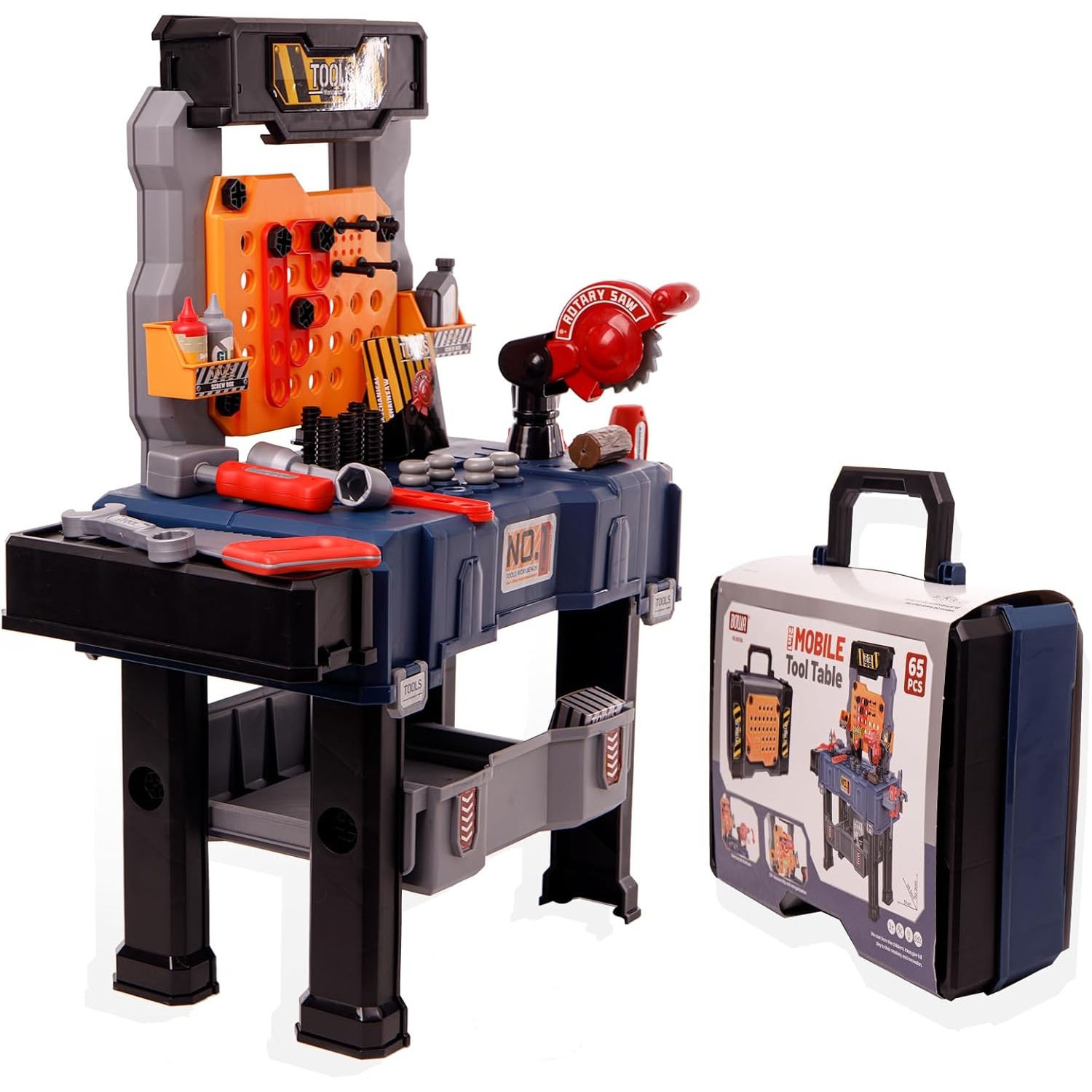 65PCS Kids Tool Bench Set Pret - Tools Workshop For Kids avis et prix