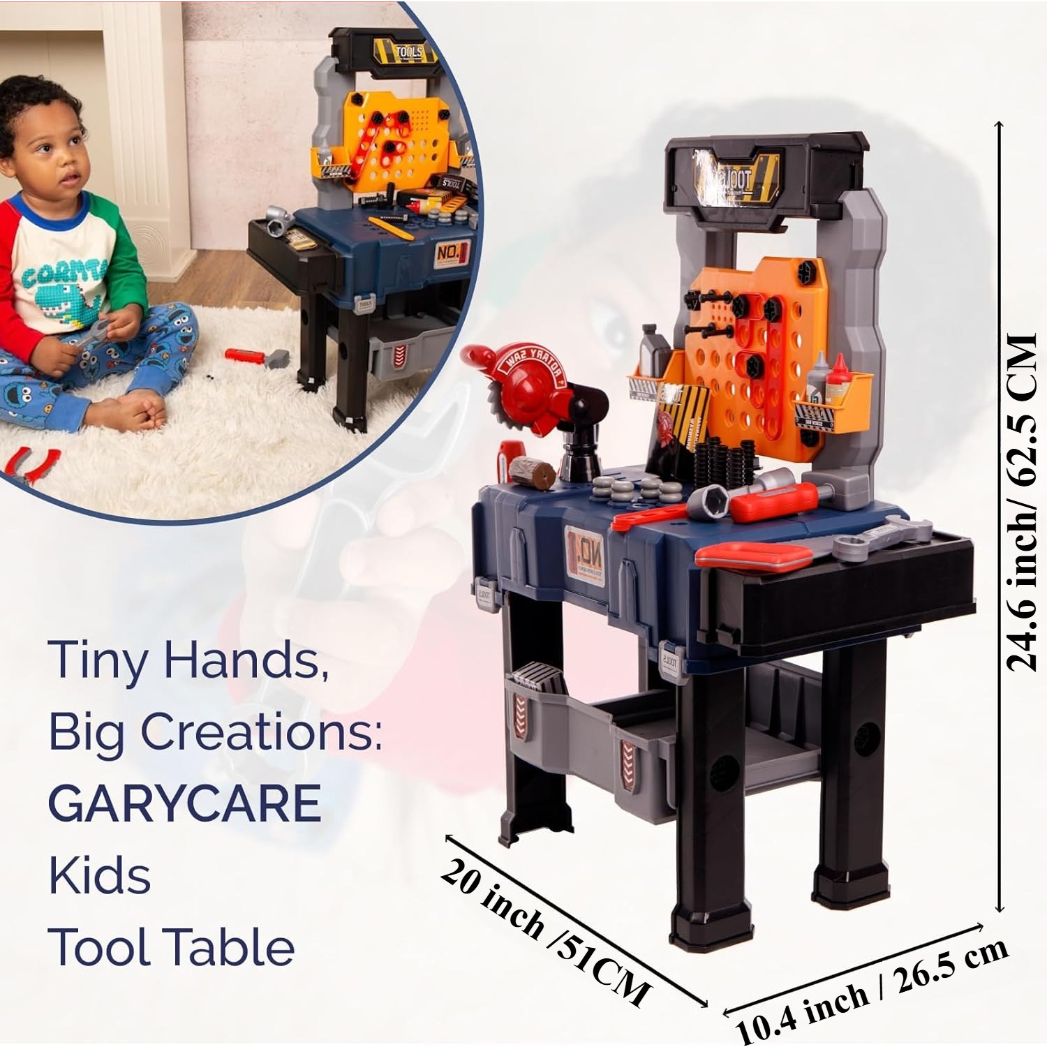 65PCS Kids Tool Bench Set Pret - Tools Workshop For Kids avis et prix