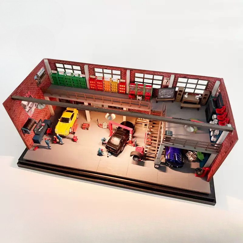1: 64 Diorama Garage Repair To - Workshop Tools Toy avis et prix