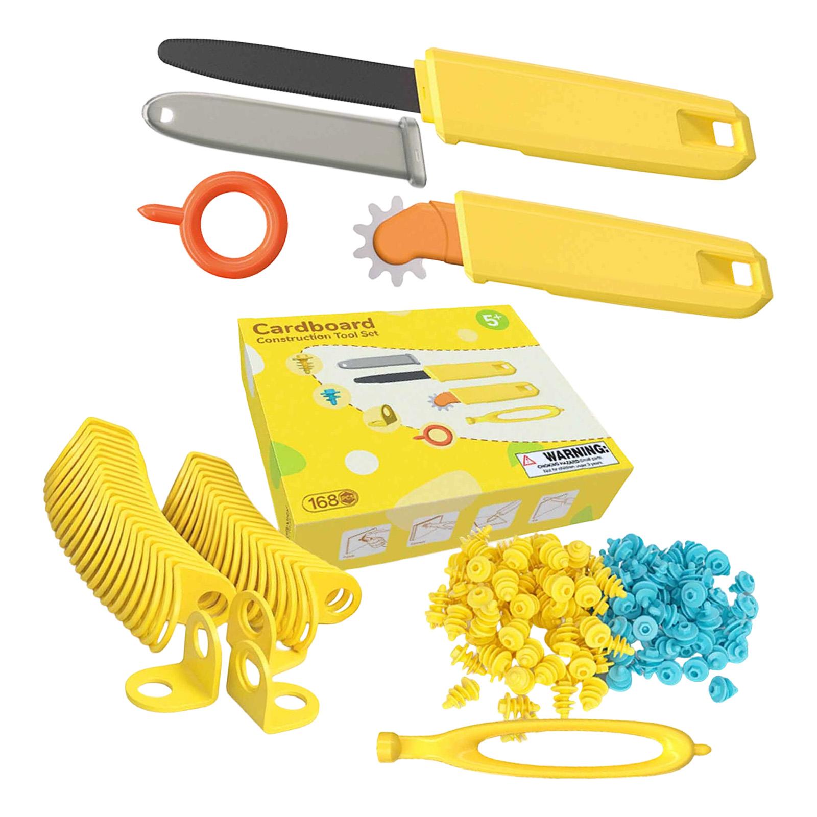 168x Cardboard Construction To - Workshop Tools Toy avis et prix