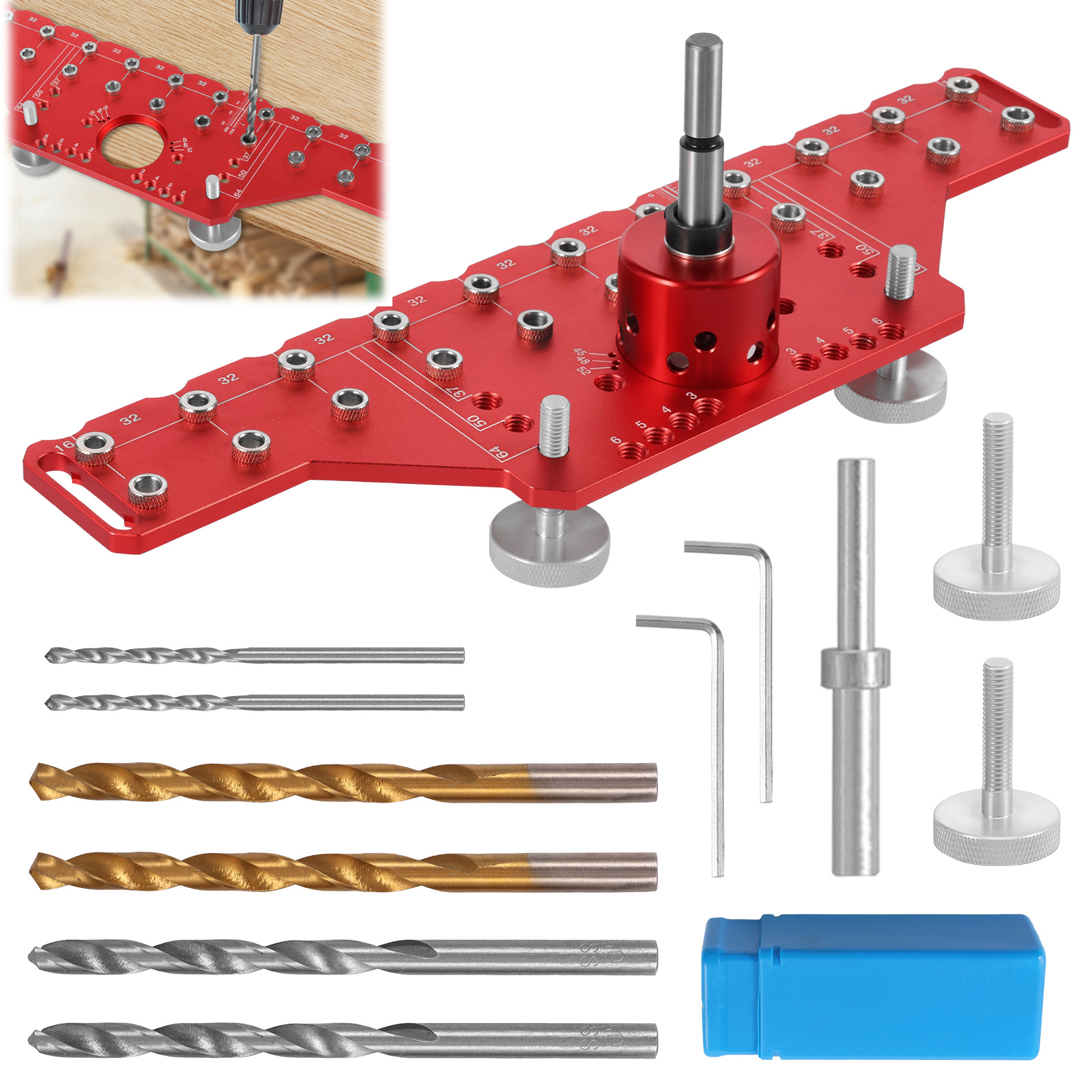 2 In 1 Shelf Pin Jig and Cabin - Workshop Tools Shelf avis et prix