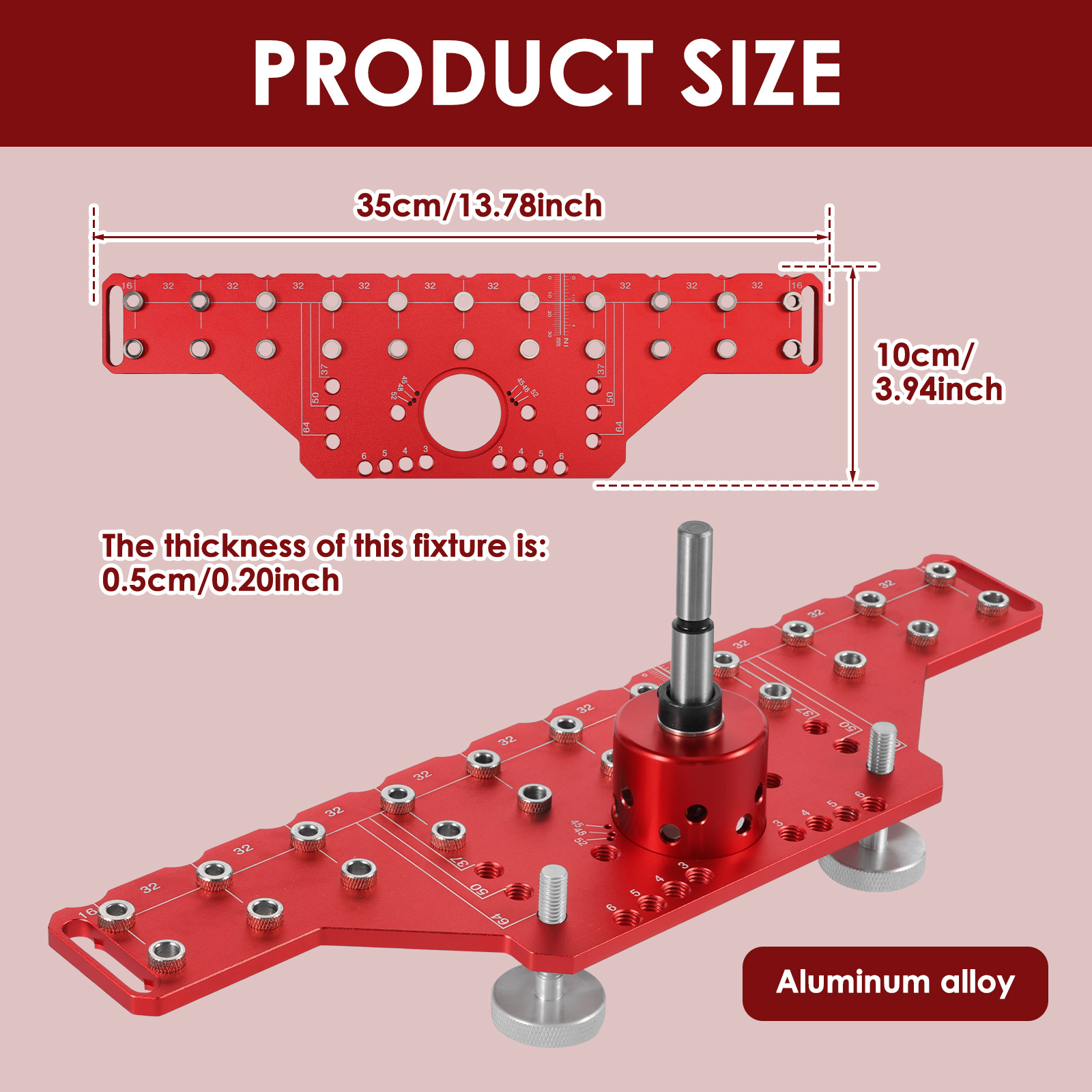 2 In 1 Shelf Pin Jig and Cabin - Workshop Tools Shelf avis et prix