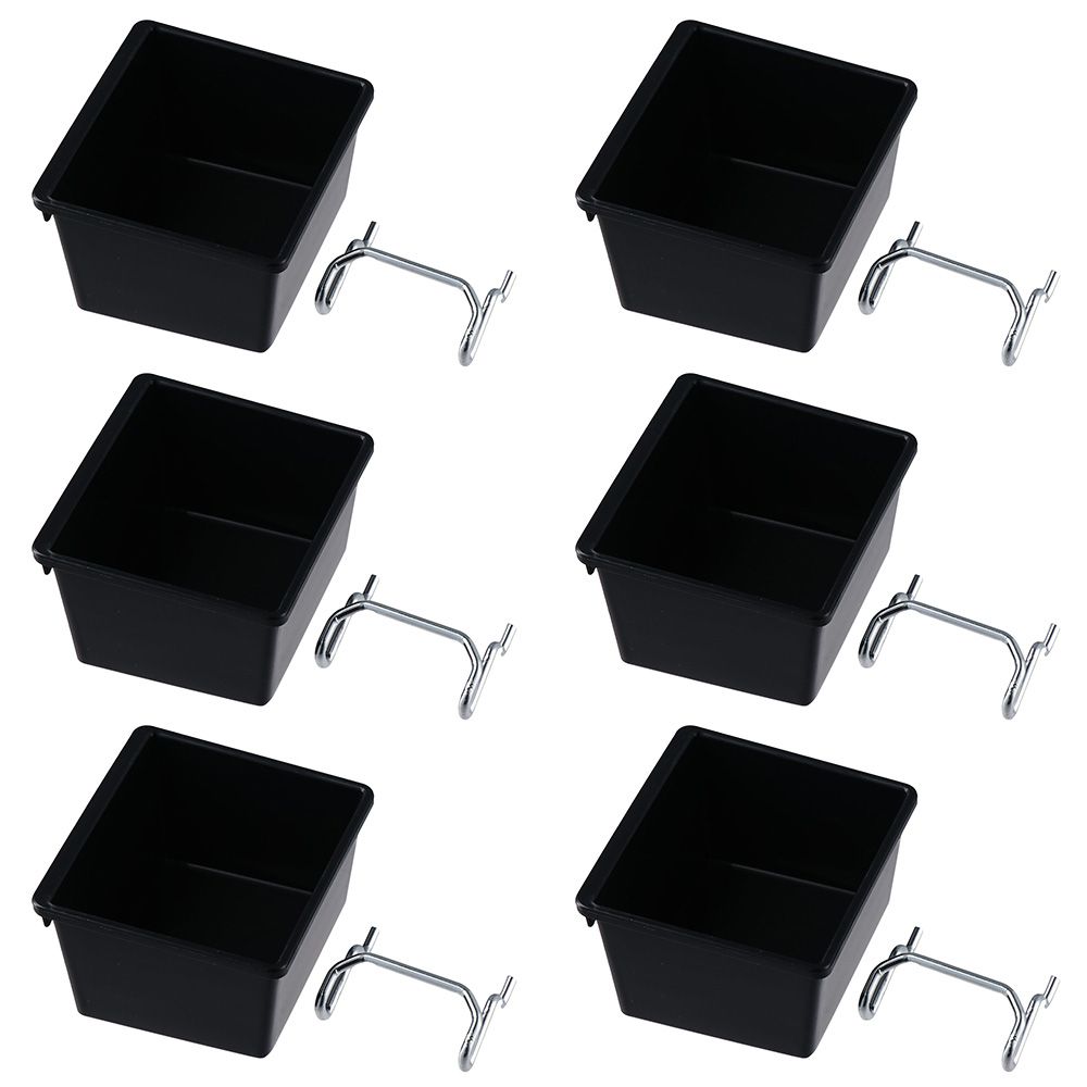 1/6 Sets Pegboard Bins with Ho - Workshop Tools Rack avis et prix
