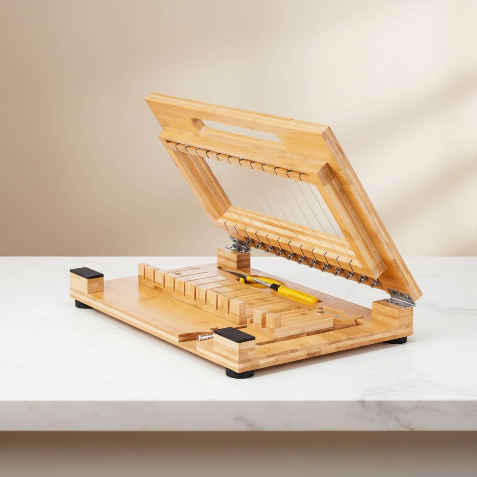 Bamboo Soap Cutter 2-in-1 Desi - Tools Of Workshop avis et prix