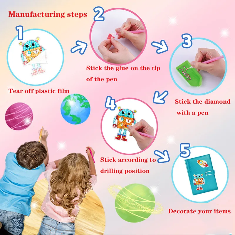 Good Quality GEM 5D Diamond Pa - Tools Workshop For Kids avis et prix