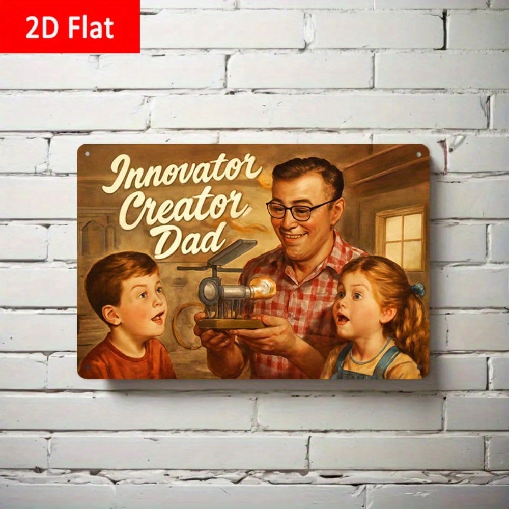 1PC Tin Sign Innovator Creator - Design Tools Workshop avis et prix