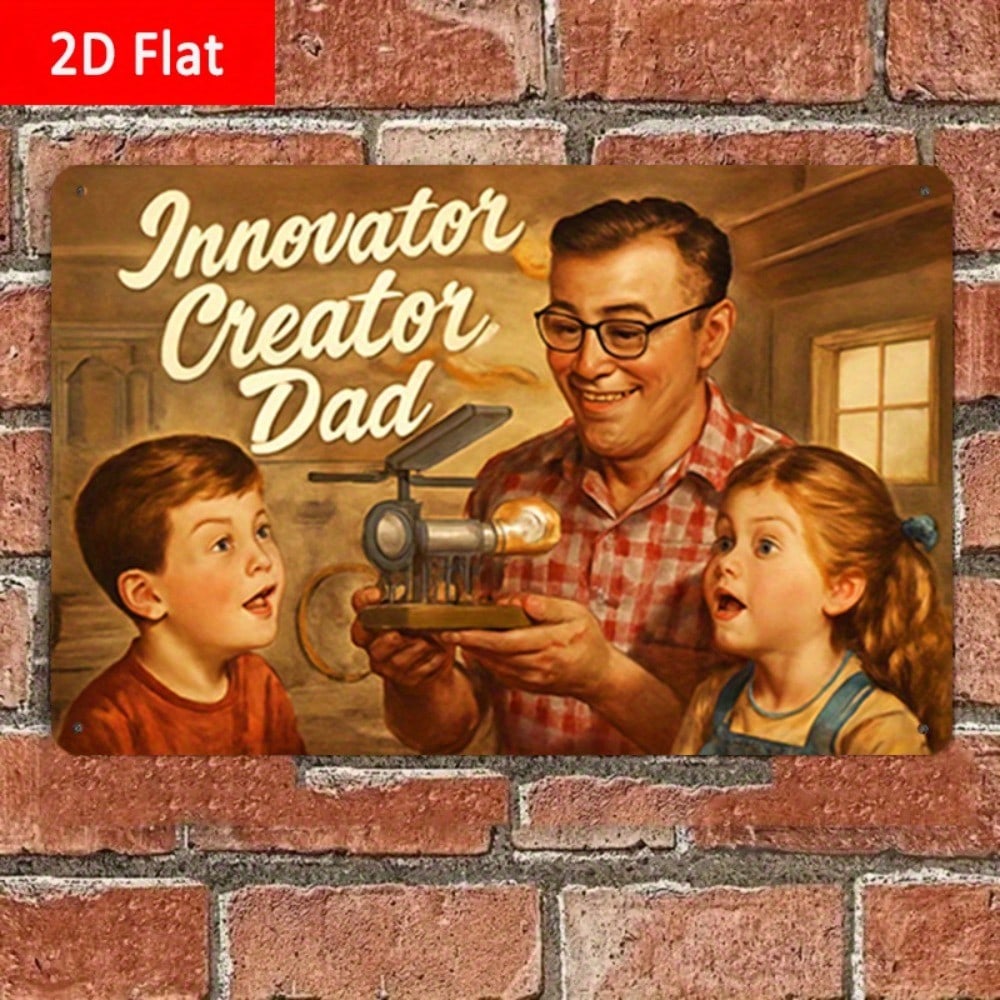1PC Tin Sign Innovator Creator - Design Tools Workshop avis et prix