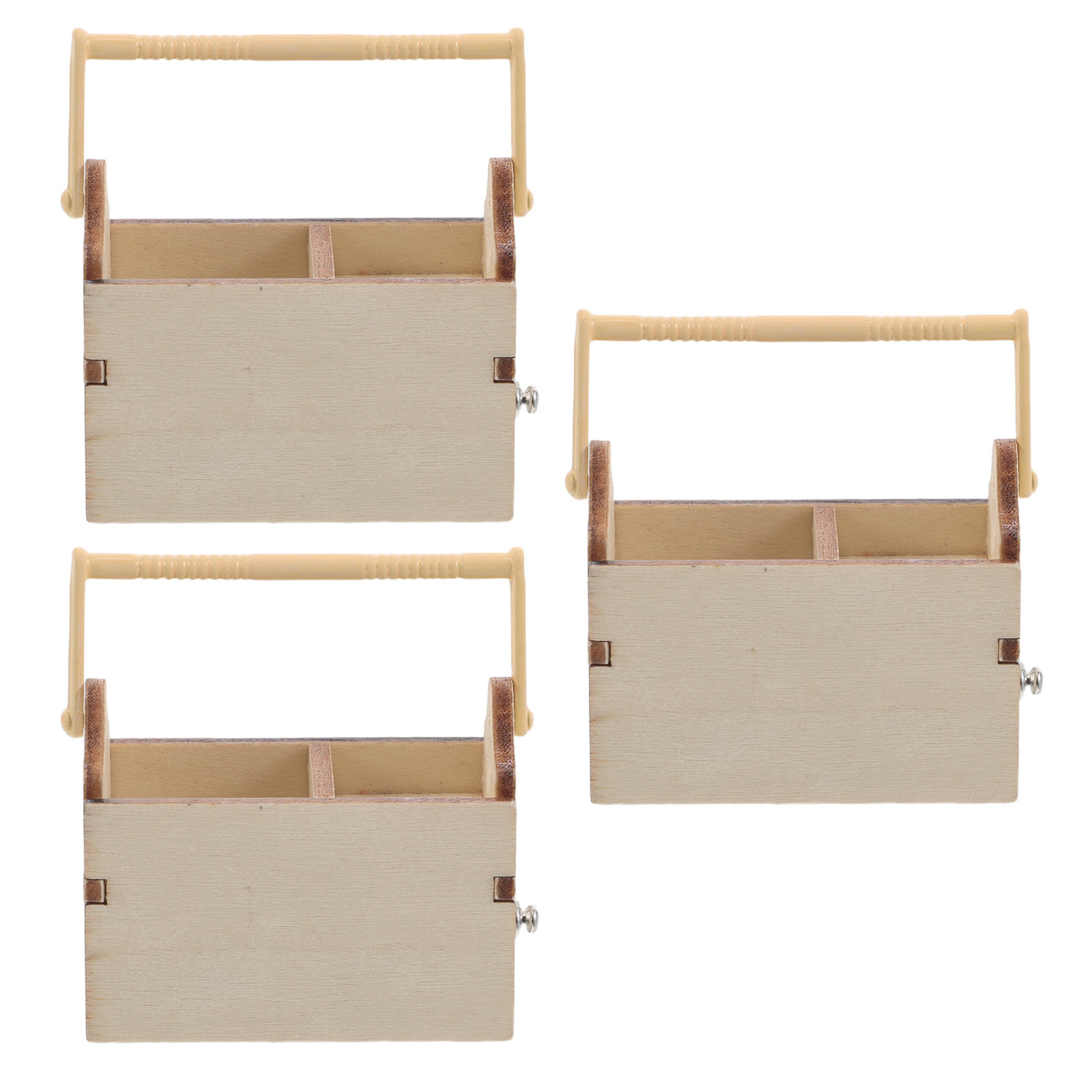 3Pcs Wooden Mini Toolbox 1:12  - Workshop Tools Toy avis et prix