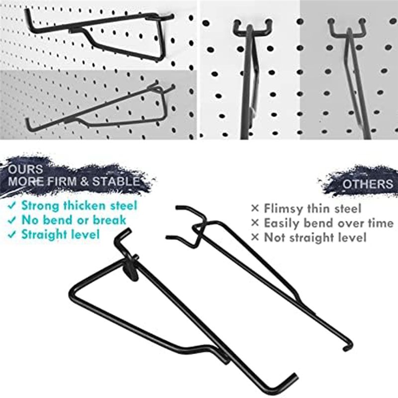 75STO-Peg Board Shelf Hooks, 8 - Workshop Tools Shelf avis et prix