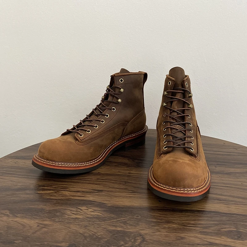 Vintage British Men Ankle Boot - Tools Work avis et prix
