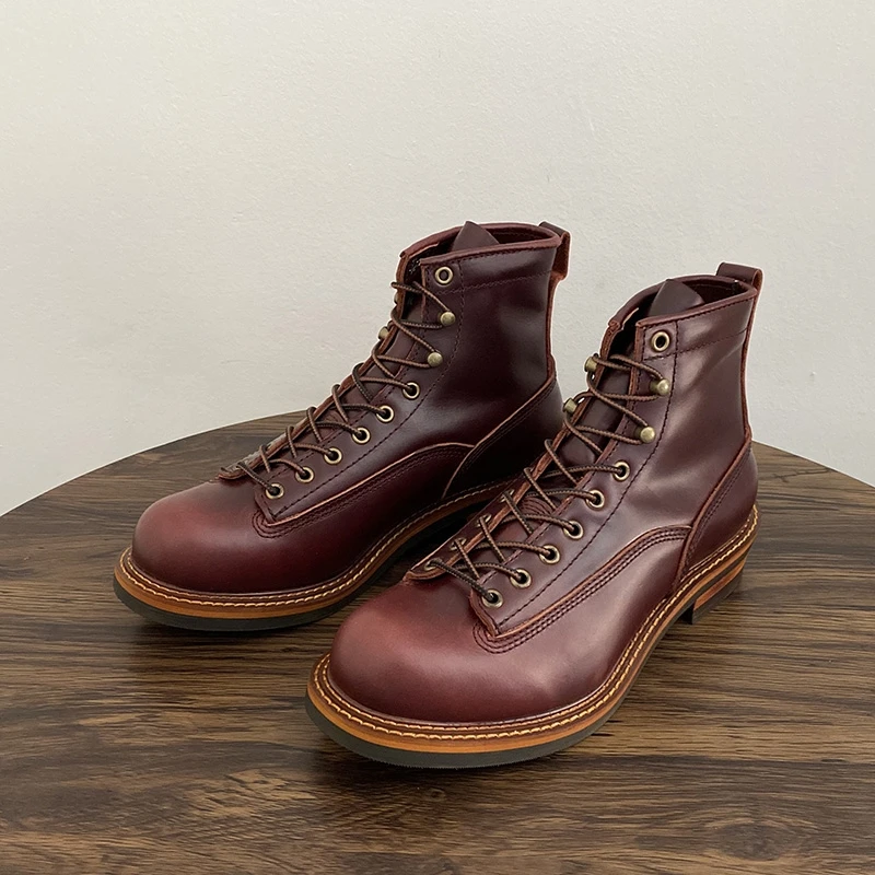 Vintage British Men Ankle Boot - Tools Work avis et prix