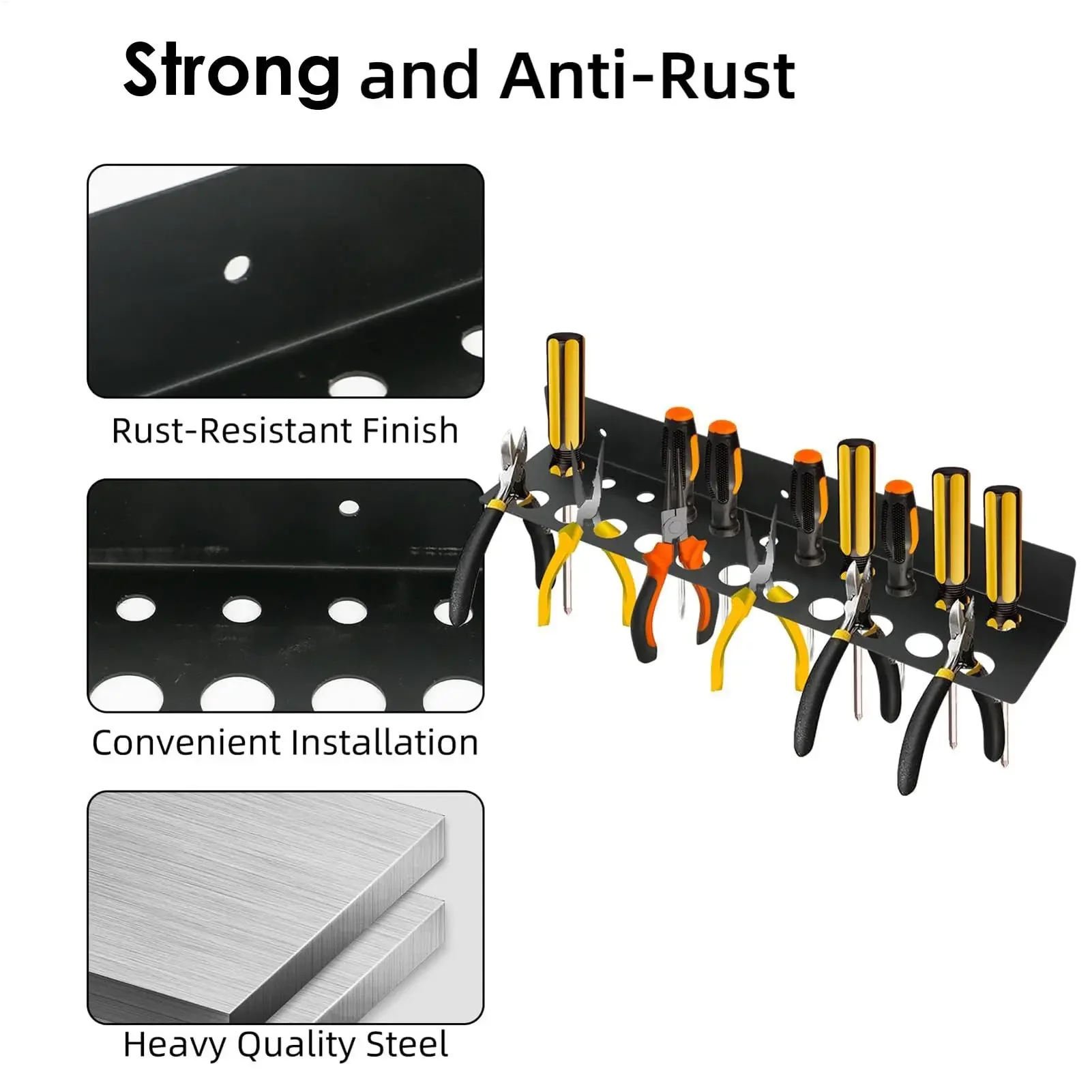 Screwdriver Tool Organizer Hol - Workshop Tools Hammer avis et prix