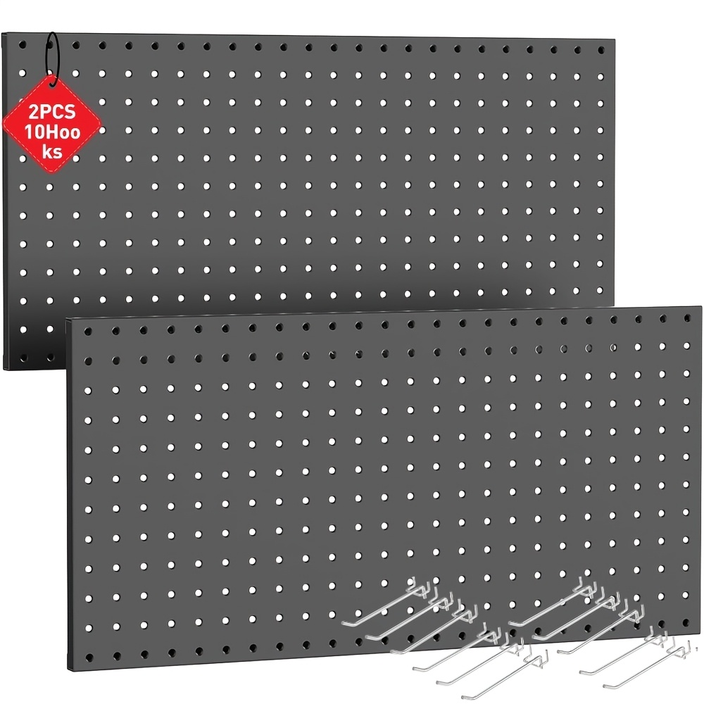 2/4 Pack Metal Pegboard Wall P - Workshop Tools Shelf avis et prix