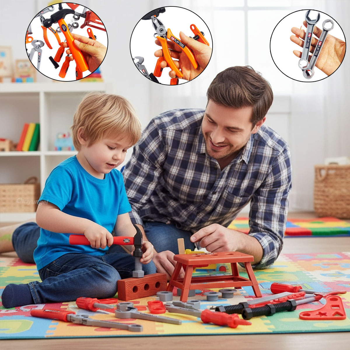 38/41 PCS Pretend Tools Kit Ki - Tools Workshop For Kids avis et prix