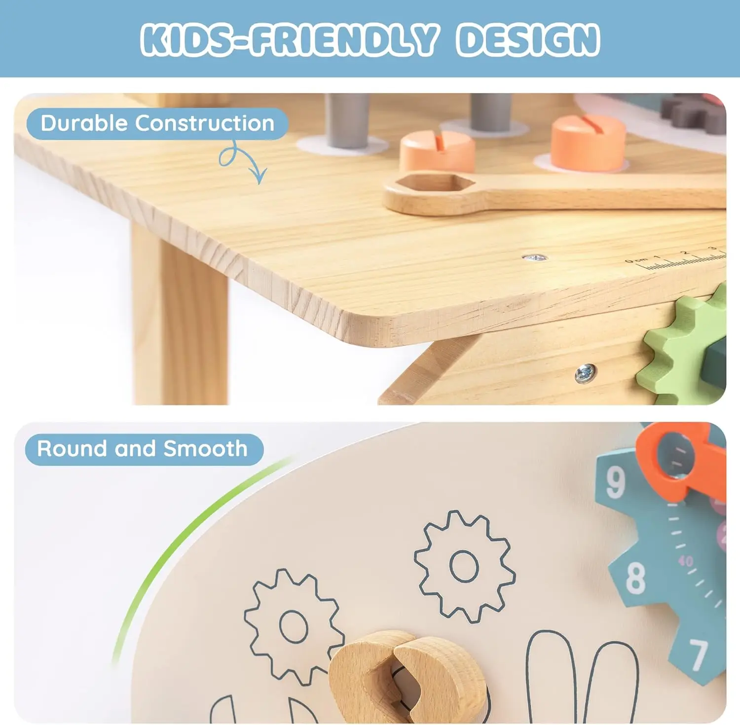 Robotime Robud Kids Tool Bench - Tools Workshop For Kids avis et prix