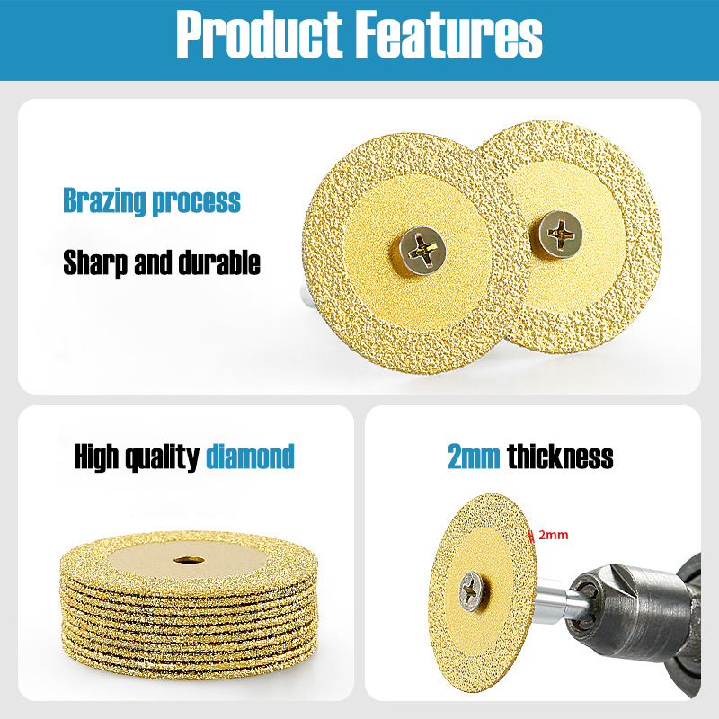 40mm Braze Diamond Saw Blade M - Power Tools For Workshop avis et prix