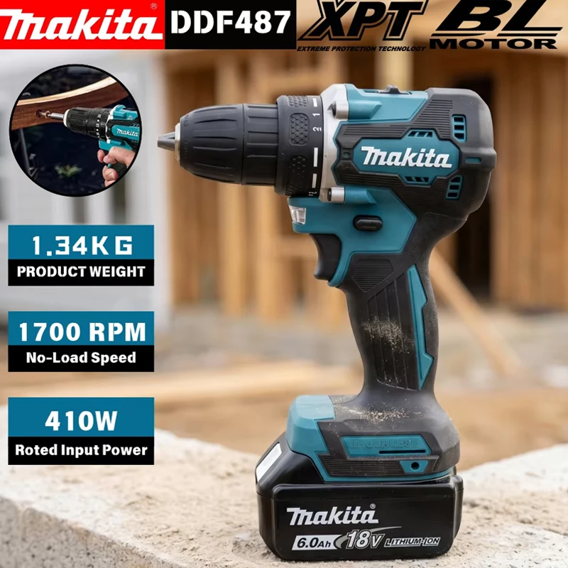 Makita DDF487 Cordless Driver  - Power Tools For Workshop avis et prix