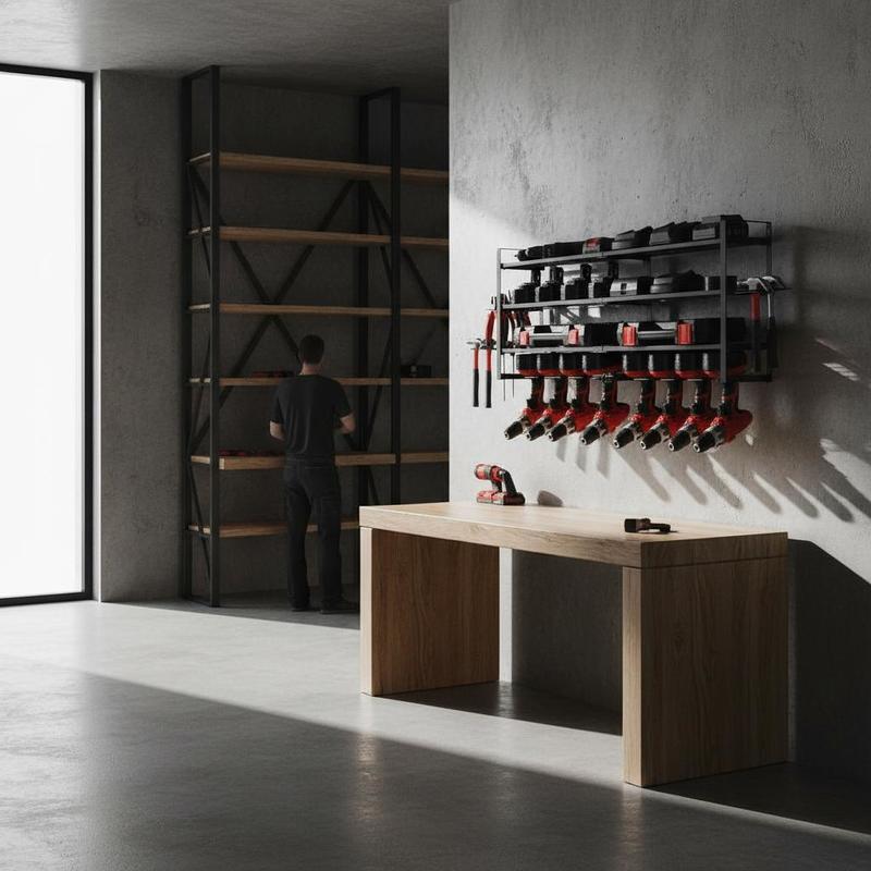 Equipment Storage Station 4-La - Workshop Tools Shelf avis et prix