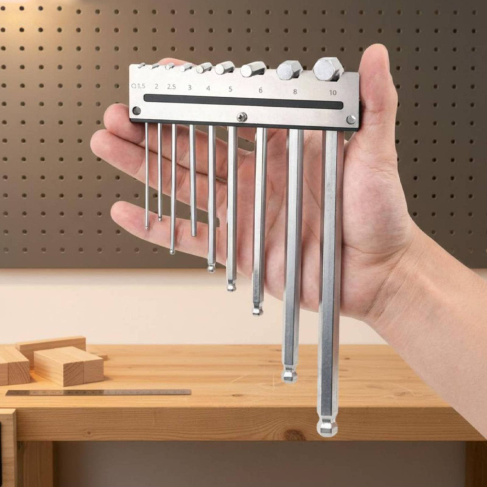 Wall Mounted Hex Key Holder Me - Workshop Tools Rack avis et prix