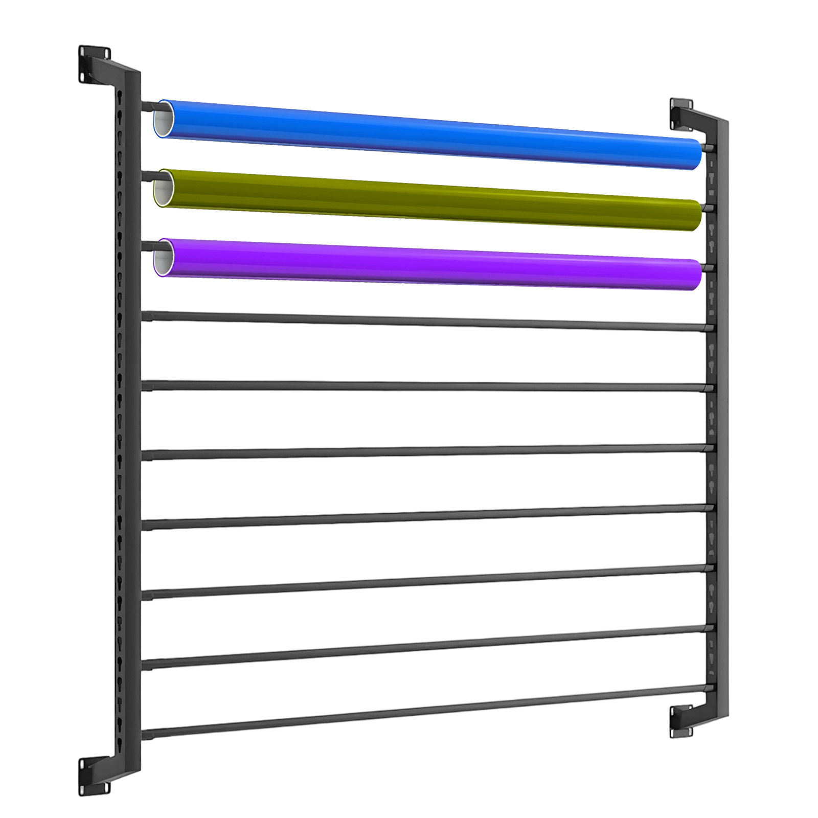 10-Rolls Metal Rack Heavy Duty - Workshop Tools Rack avis et prix