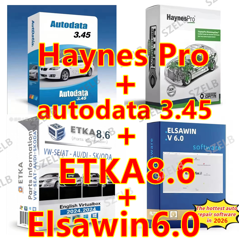 Haynes pro and autodata3.45  E - Workshop Tools Automotive avis et prix