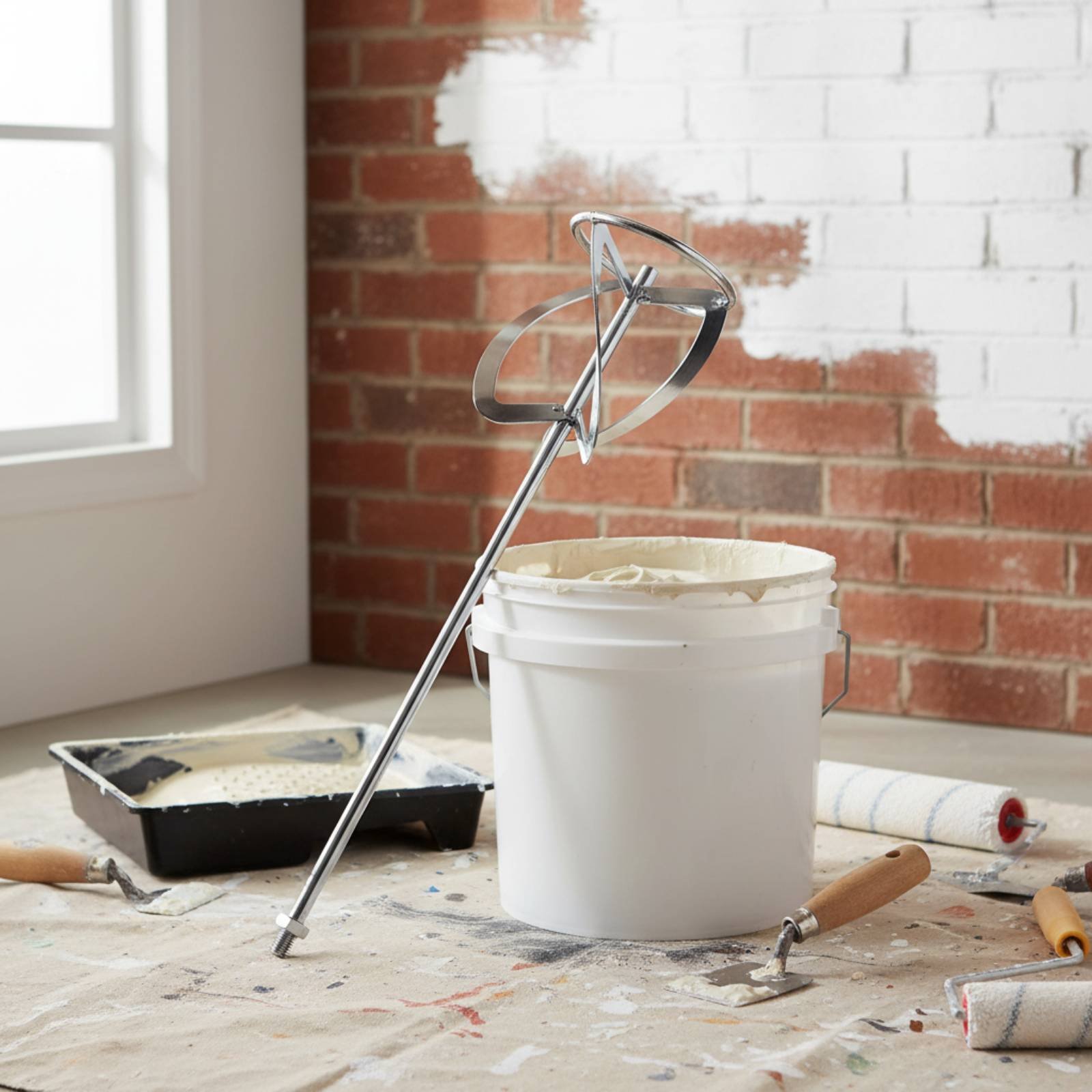 Cement Blender Paddle Efficien - Power Tools For Workshop avis et prix