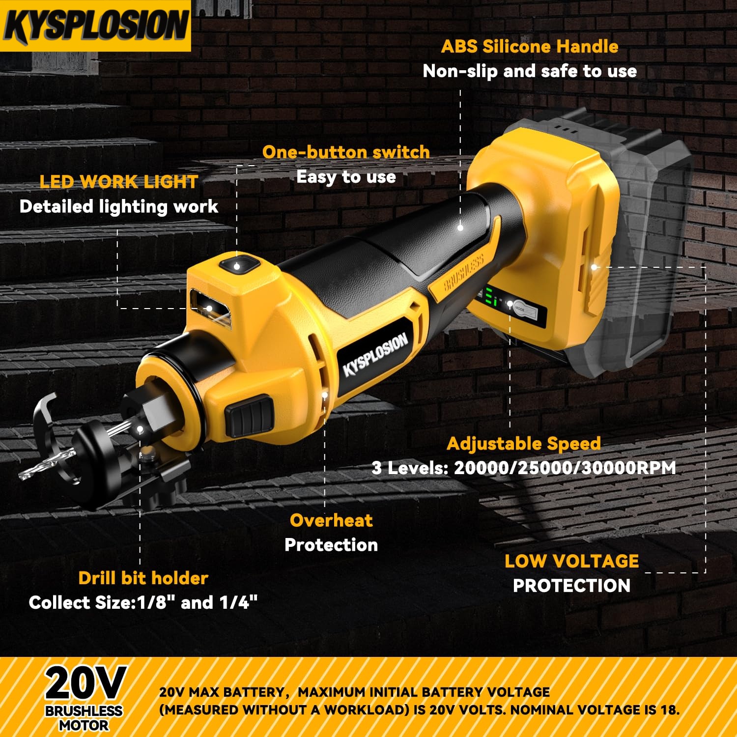 3 Gears Brushless Electric Dry - Power Tools For Workshop avis et prix