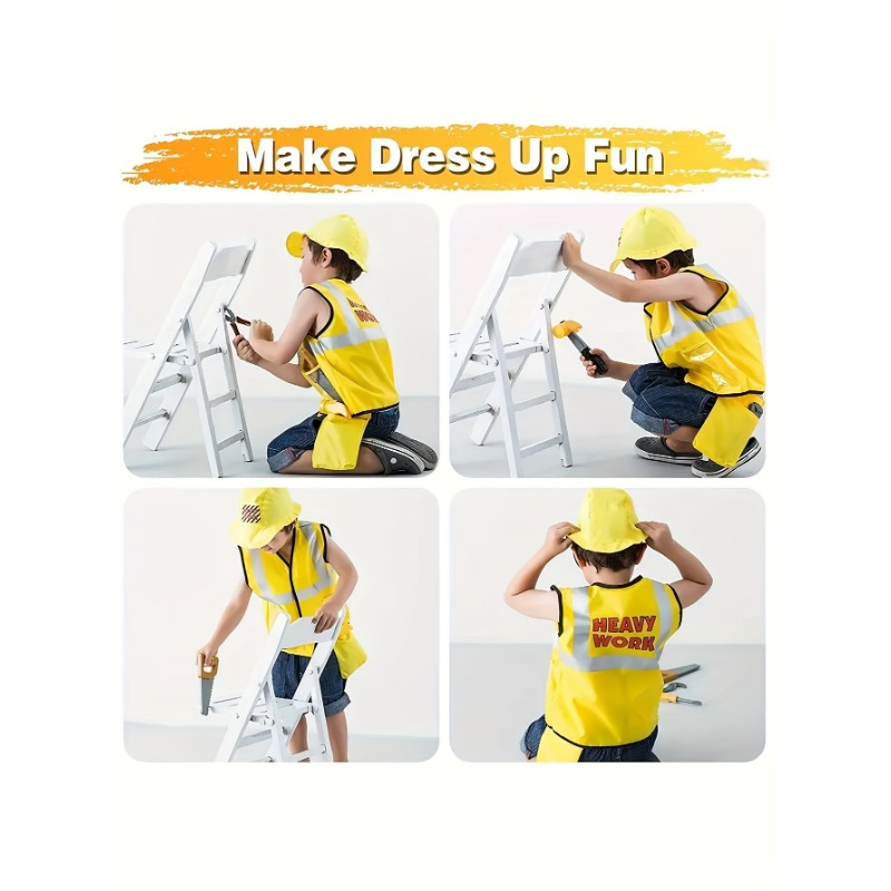Toddler Construction Worker Ve - Tools Workshop For Kids avis et prix