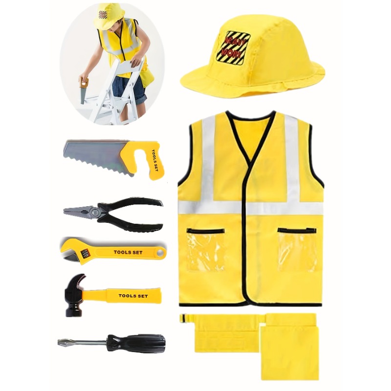 Toddler Construction Worker Ve - Tools Workshop For Kids avis et prix