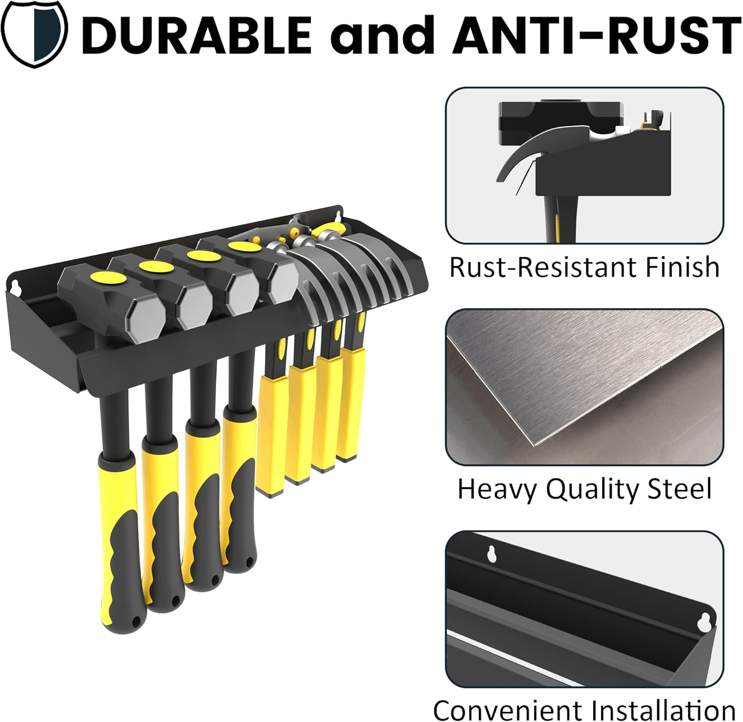 Hammer Holder, Wall Mount Stor - Workshop Tools Hammer avis et prix