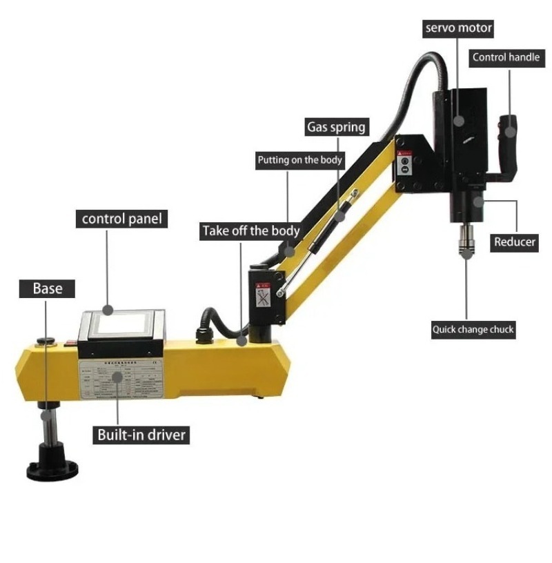 Metal Tapping Machine MR-16 M3 - Workshop Tools Engineering avis et prix