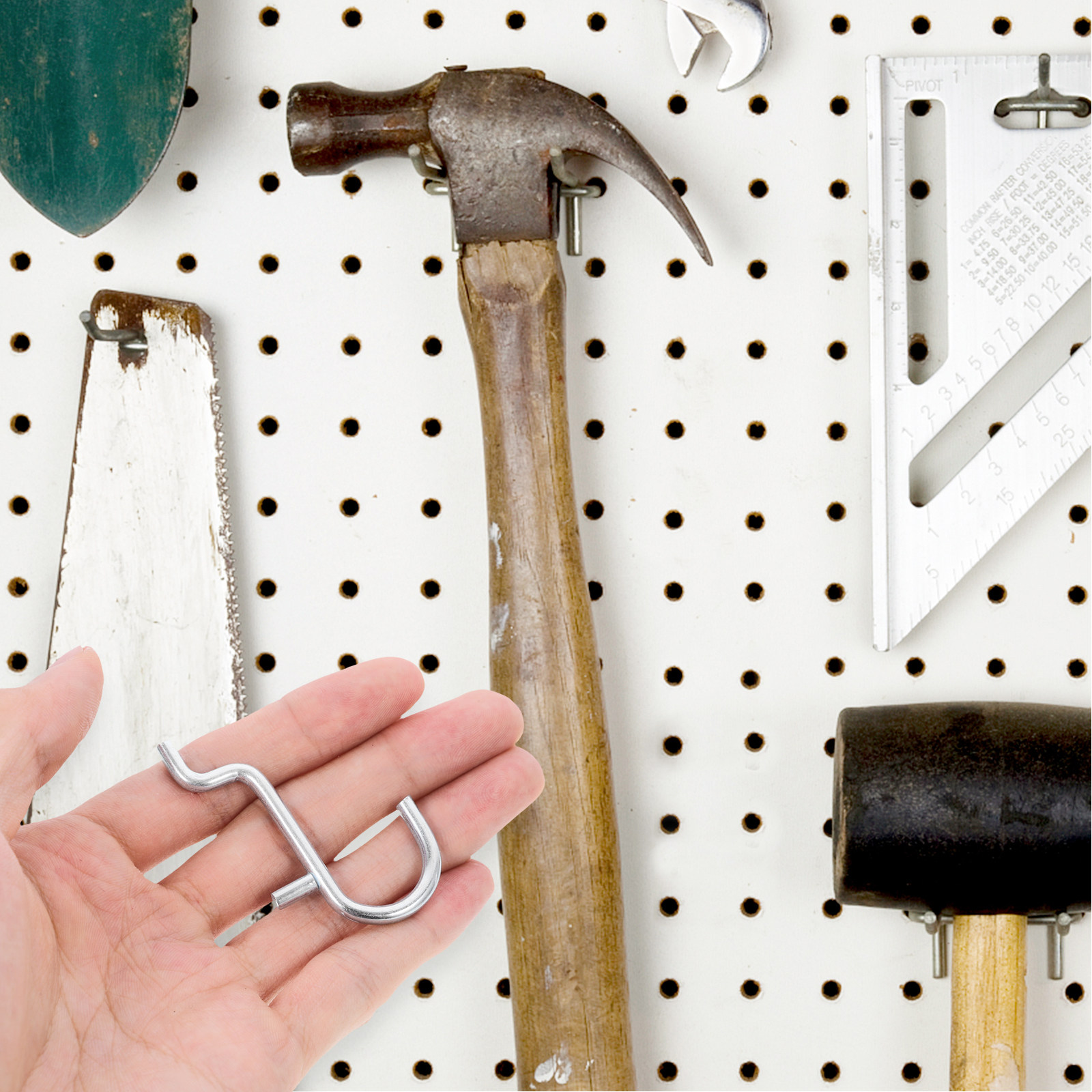 20Pcs Premium Metal Pegboard H - Design Tools Workshop avis et prix