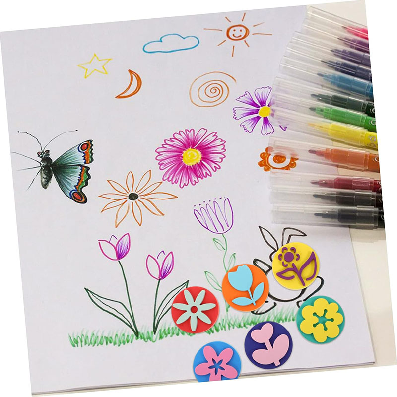 6Pcs/bag Foam Stamps for Paint - Tools Workshop For Kids avis et prix