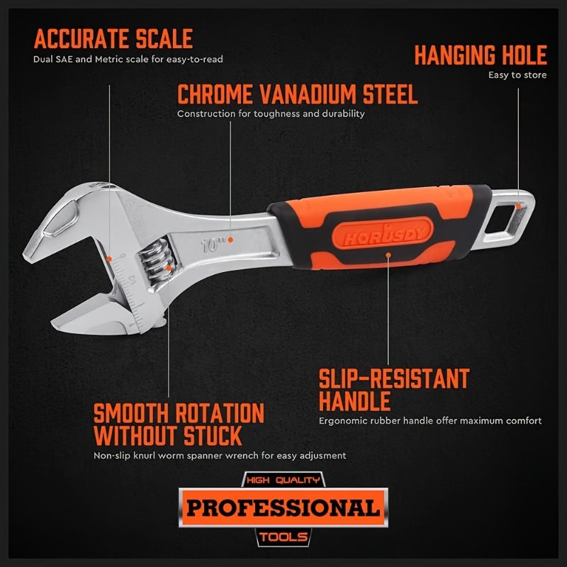 3Pcs Adjustable Wrench Set - 6 - Design Tools Workshop avis et prix