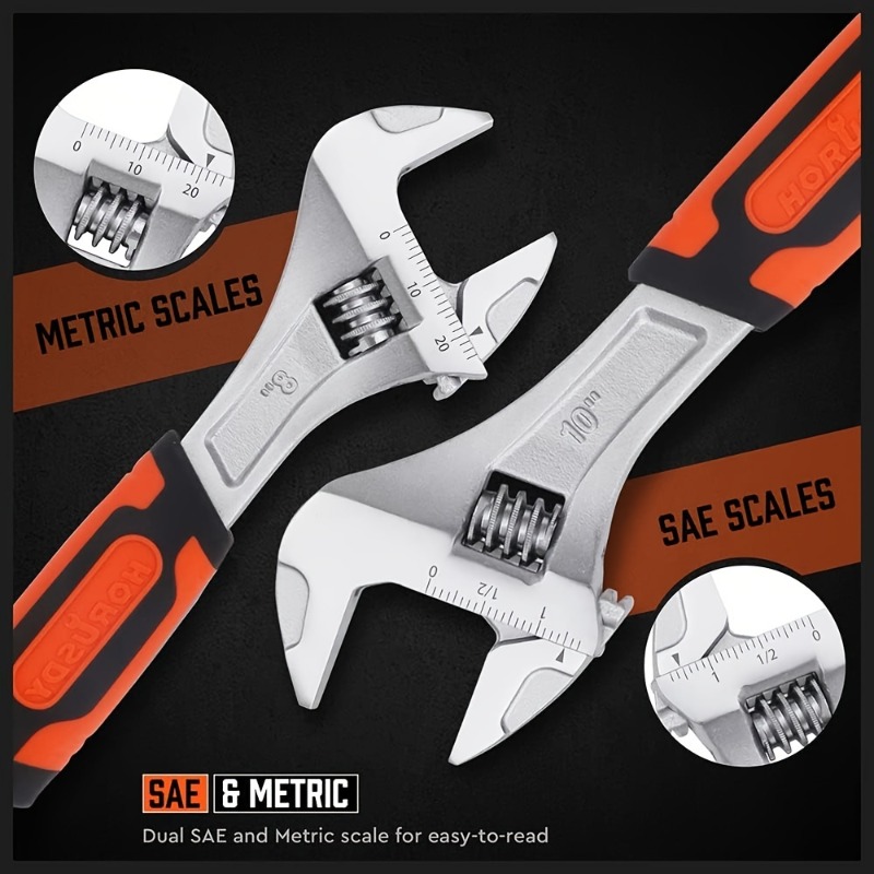 3Pcs Adjustable Wrench Set - 6 - Design Tools Workshop avis et prix