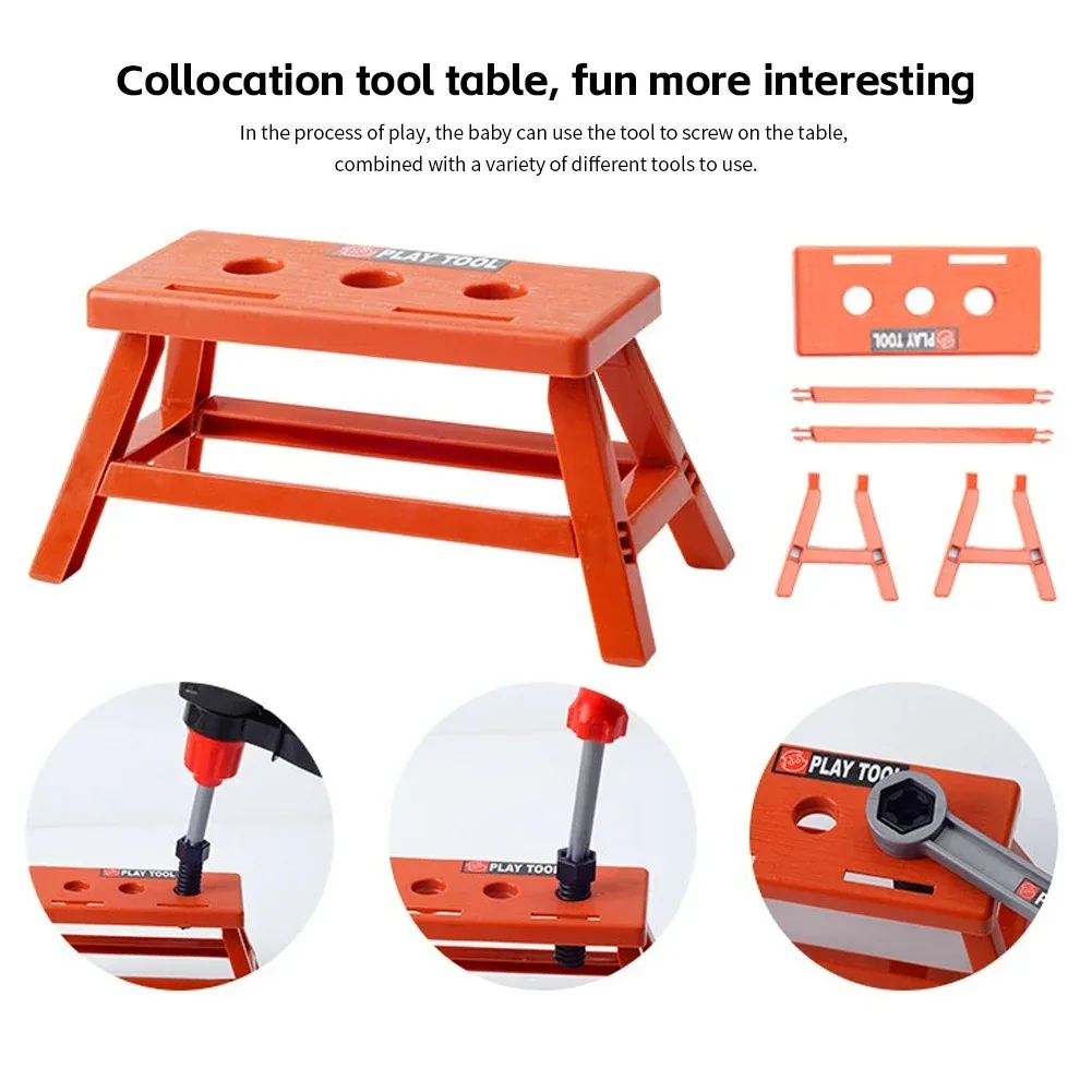 Pretend Tools Kit Toys 38/41 P - Tools Workshop For Kids avis et prix