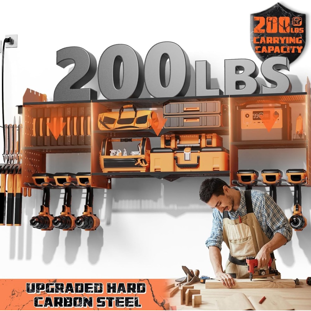 Large Wall Mount Tool Organize - Workshop Tools Rack avis et prix