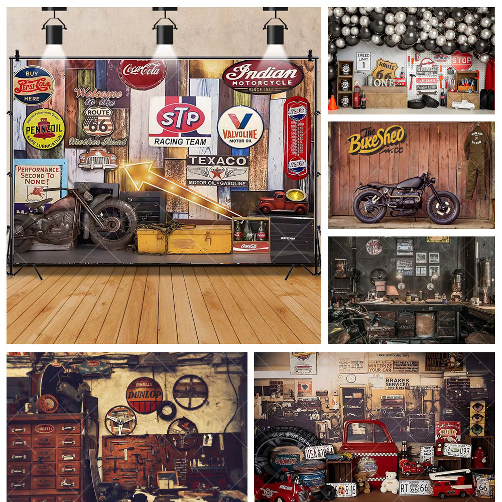 Retro Motorcycle Car Repairs G - Tools Workshop For Kids avis et prix