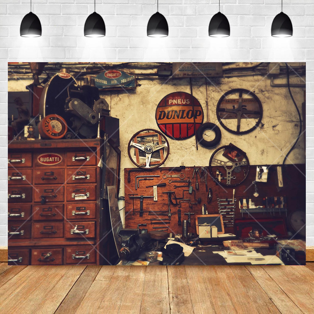 Retro Motorcycle Car Repairs G - Tools Workshop For Kids avis et prix