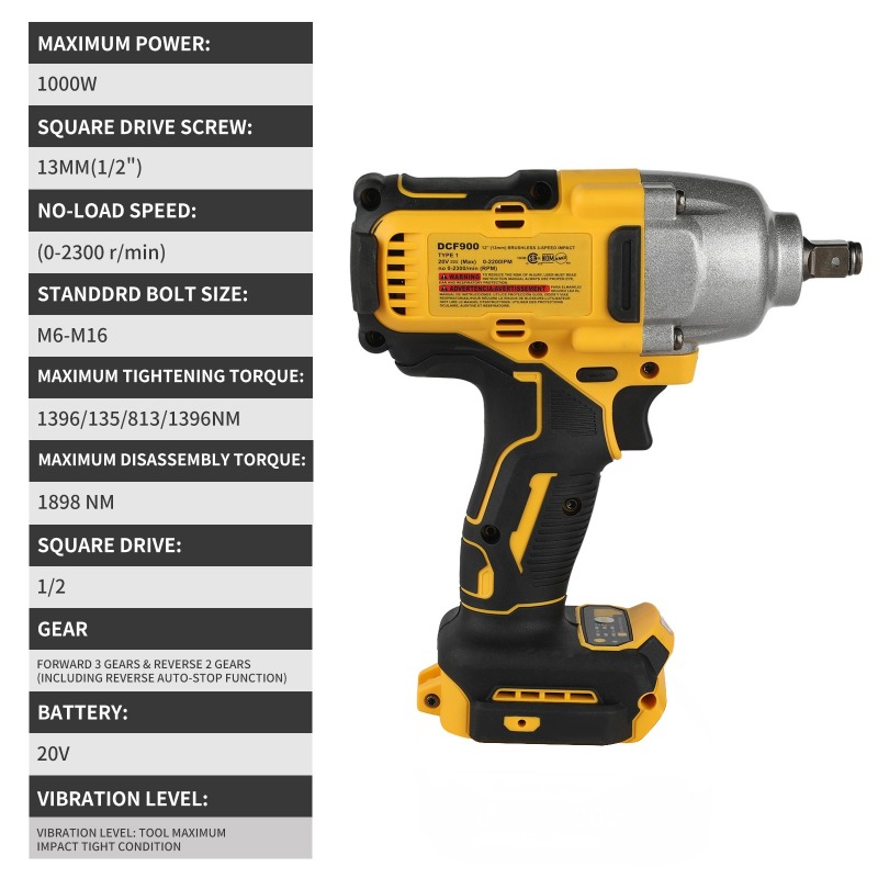 High Torque Cordless Impact Wr - Workshop Tools Automotive avis et prix