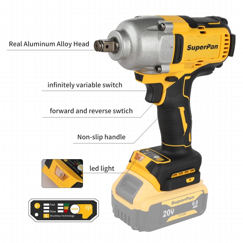 High Torque Cordless Impact Wr - Workshop Tools Automotive avis et prix